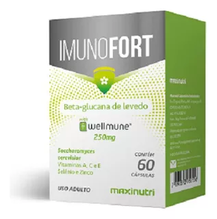 Imunofort (wellmune E Vitaminas) 250mg 60cps Maxinutri