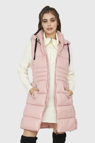 Parka Sin Mangas Rosa Nicopoly