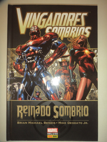 Vingadores Sombrios Reinado Sombrio Panini Deluxe Capa Dura 