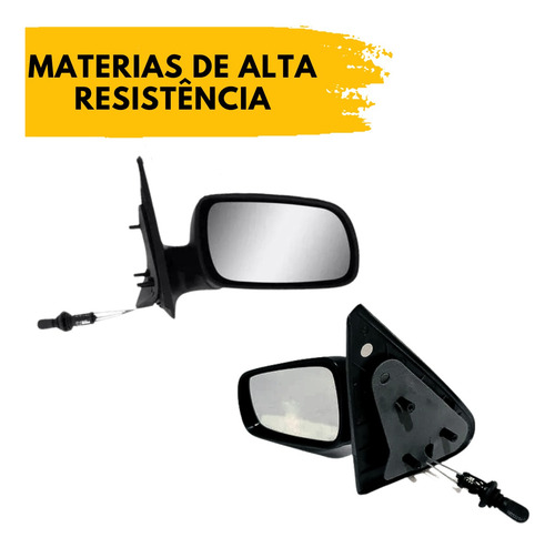 Par Retrovisor Saveiro Gol G3 G4 99 Ate 2012 C Controle 4p