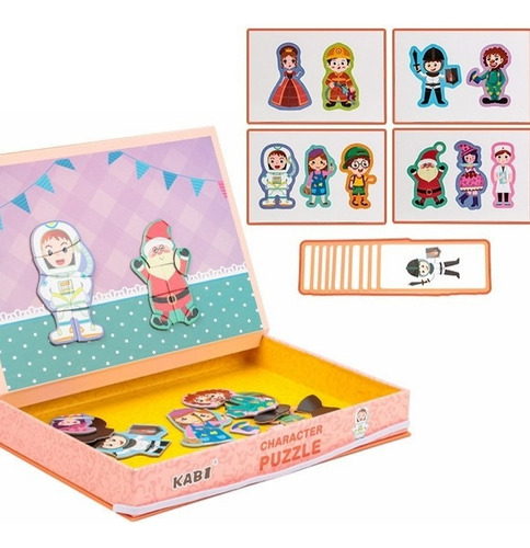 Puzzle Magnetico Kabi Juego Magnetico Personajes