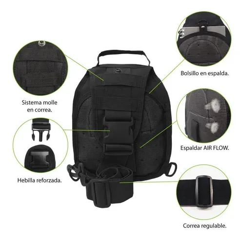 Mochila Moto Kossok Nuts Portacasco Impermeable Md