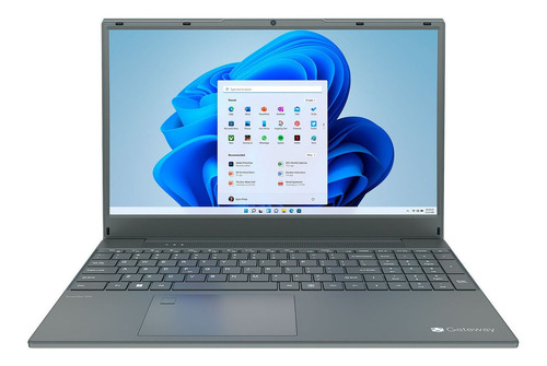 Notebook Gateway Ultra Slim GWNR71517 gris 15.6", AMD Ryzen 7 3700U 8GB de RAM 512GB SSD, AMD Radeon RX Vega 10 1920x1080px Windows 11