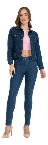 Chamarra De Mezclilla Para Mujer Scandia Jeans
