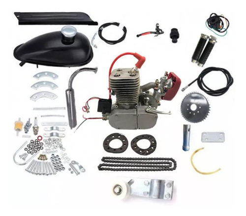 Kit Conversion Bicimoto Motor A Gasolina Yd100 100cc