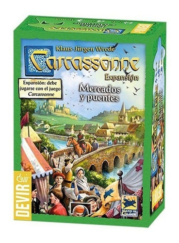 Carcassonne: Mercados Y Puentes Segunda Edicion