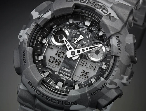 Imagem 4 de 7 de Imperdível Relógio G-shock Ga-100cm-8adr