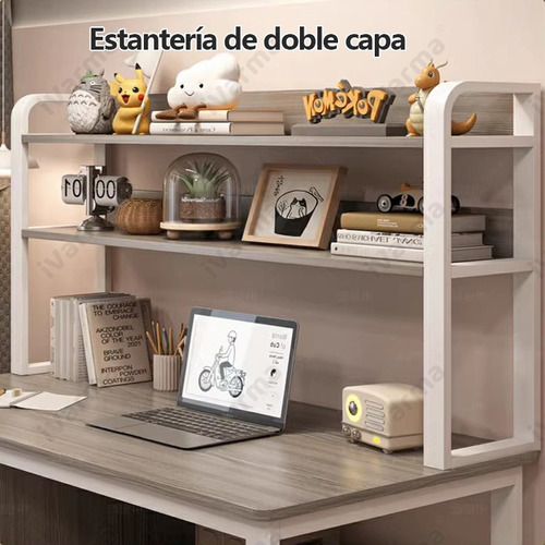 Mesas De Reunión Mesa De Computadora Escritorio Con Estantes