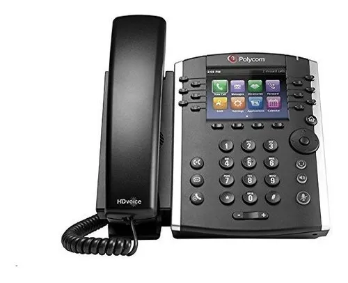 Teléfono Ip Polycom Vvx Líneas Gigabit Poe
