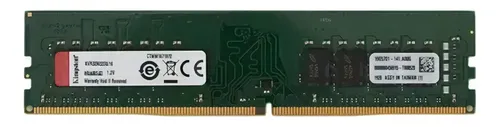 Memória Ram Desktop Ddr4 16gb 2400mhz Kingston Kvr24n17s8/16