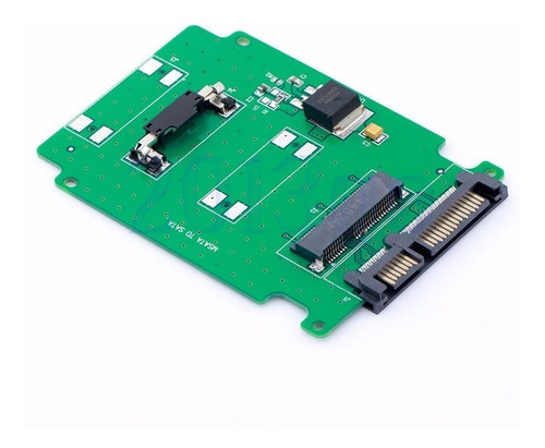 Convertidor Mini Pci Msata A Sata De 22 Pines Adaptador Ssd