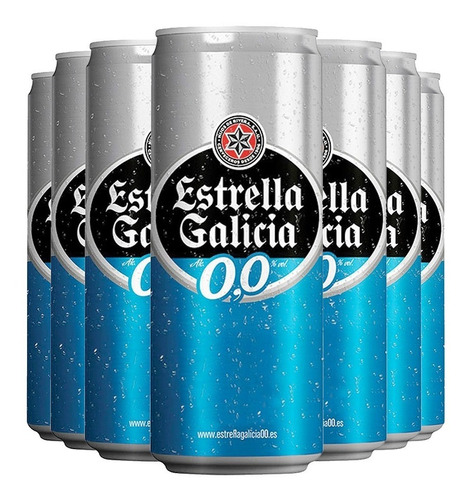 Estrella Galicia 0.0% 330 Ml X24 Unidades