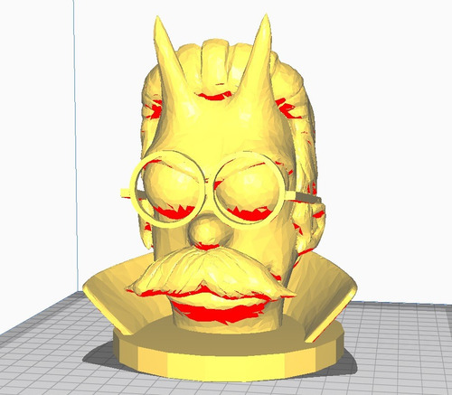 Mate Ned Flanders Los Simpsons Archivo Stl Impresion 3d 