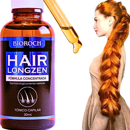 Tônico Hair Longzen Melhor Que Bioplex Nasce Fios