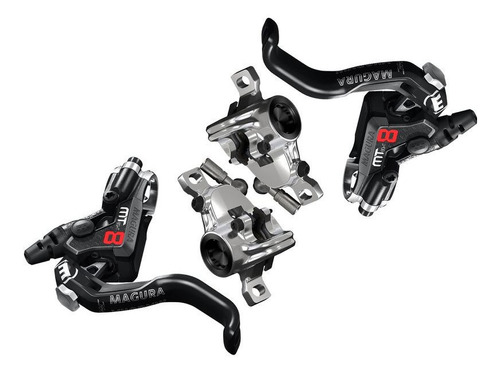 Set De Frenos Magura Freno Mt8 Pro 1-finger Hc Alloy Lever