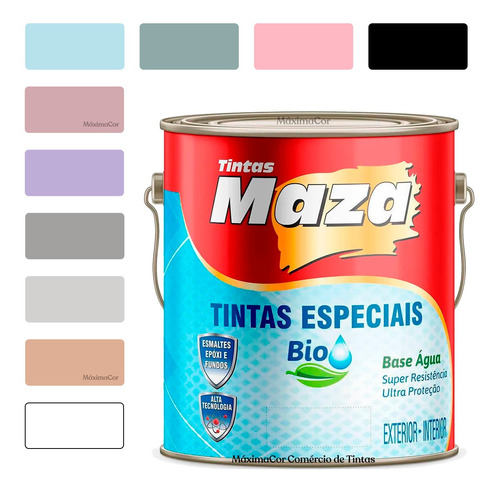 Tinta Esmalte Epóxi Azulejo, Cozinha, Banheiro Maza 3,2l