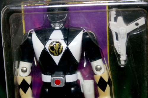Power Rangers Preto Vira Cabeça Boneco Bandai 1994 Zack