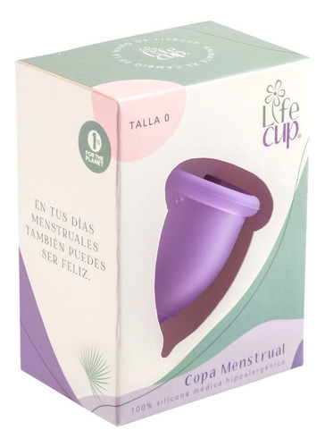 Copa Menstrual Lifecup Silicona Talla 0