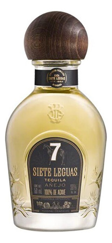 Tequila 7 Leguas Añejo Mini 50 Ml