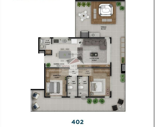 Imagem 18 de 21 de Apartamento A Venda No Bairro Ingleses Do Rio Vermelho Em - 3096-1