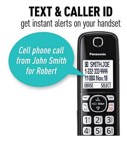 Panasonic Kxtgf575s Link2cell Bluetoothcordless Phone Con As