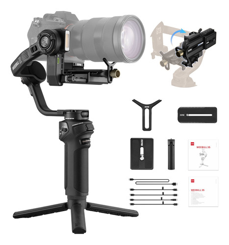 Estabilizador De Cardán De Vídeo De 3 Ejes Zhiyun Weebill 3