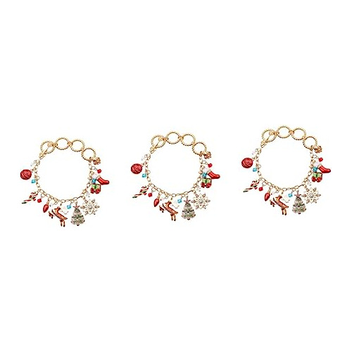 Pulseras Encanto Navidad Para Niñas Y Mujeres