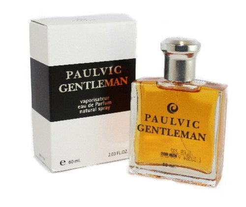 Perfume Paulvic Hombre Gentleman X60 Ml. Natural Vaporizador