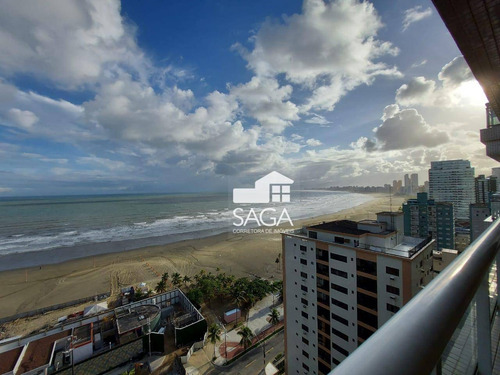 Imagem 3 de 30 de Frente Mar! Apartamento Com 4 Dormitórios À Venda, 250 M² Por R$ 2.500.000 - Canto Do Forte - Praia Grande/sp - Ap3973