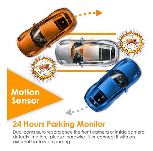 1080p Completo Hd Dash Cam Coche Video Video Recorder