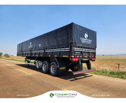 Carreta Ls Guerra 12,4 3 Eixos 2025 Assoalho Compensado 22mm