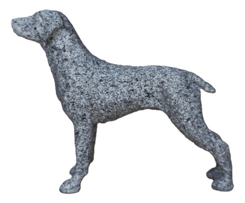 Esculturas Perros 3d - Varias Razas - Símil Piedra Braco