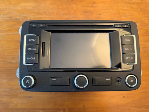 Stereo Original Vw Amarok Highline 2014 Impecable Negro (Reacondicionado)