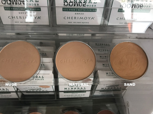 Polvo Compacto Mineral Organico Cherimoya Color Nude