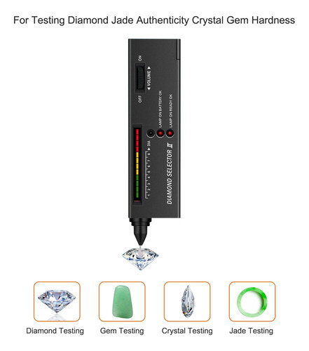 Diamante Seletor Ii Profissional Led Diamond Tester