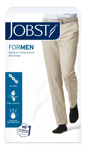 Calcetín Compresión Muslo Para Hombre JOBST FOR MEN 15/20 – OrtopediaChileCL