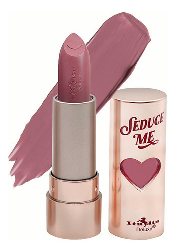 Labial Italia Deluxe Seduce Me Satin Lipstick Labial Satinado Seduce Me Color 18 Romance Satinado