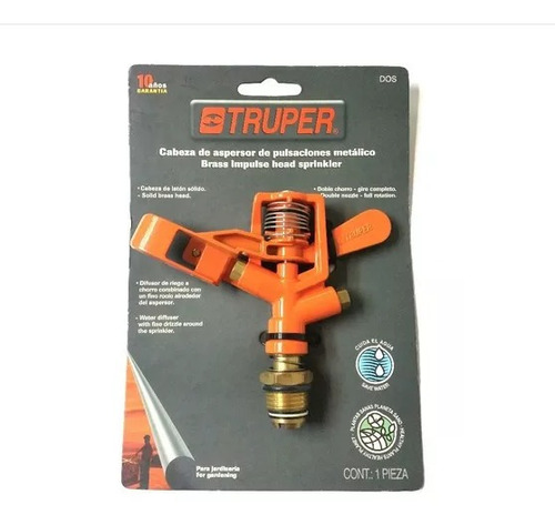 Rociador Metalico Marca Truper