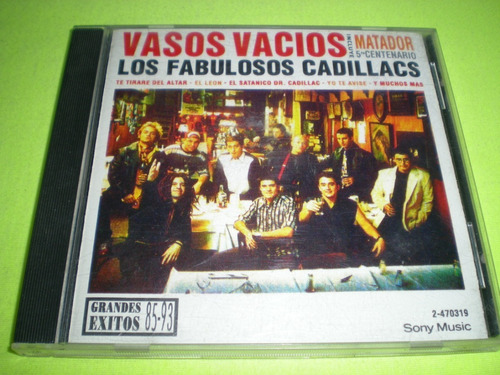 Los Fabulosos Cadillacs / Vasos Vacios Cd Ind.arg. 