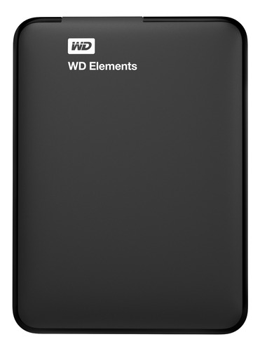 Disco duro externo Western Digital WD Elements WDBHDW0020BBK 2TB negro
