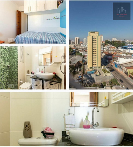 Imagem 8 de 21 de Apartamento À Venda Com 2 Dormitórios, Sendo 1 Suíte Na Penha De França - Tc1627