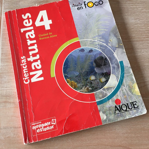 Vendo Libro Ciencias Naturales 4