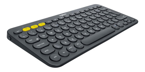 Imagen 4 de 5 de Teclado bluetooth Logitech K380 QWERTY español color grafito
