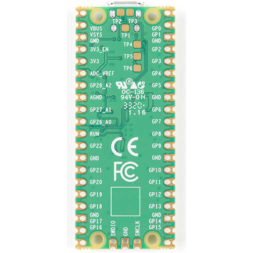 Imagen 6 de 7 de Raspberry Pi Pico Rp2040 Original + Regletas Sin Soldar