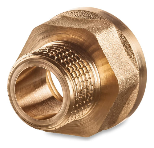 Pipe Fitting Npt Adapter 1/2  Male X 3/4   Female Brass...