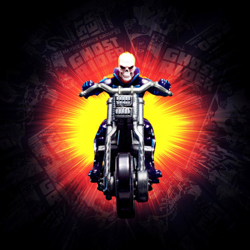 Ghost Rider 40 Years Marvel Hot Wheels Mattel Sdcc 2022 Color Multicolor