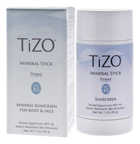 Protector Solar Tizo Mineral Stick Tinted Spf 45 30 Ml Para