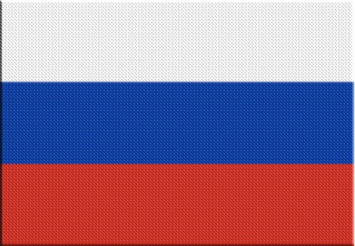 Parche Termoadhesivo Bandera Rusia