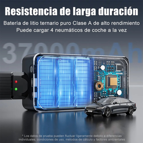 Arrancador De Batería De Auto Con Compresor De Aire 150psi