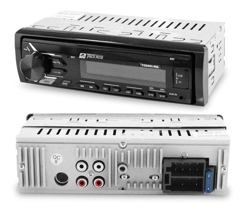 Imagem 2 de 7 de Kit Auto Falante Bravox Bora 2000 A 2001 Radio Bluetooth Mp3